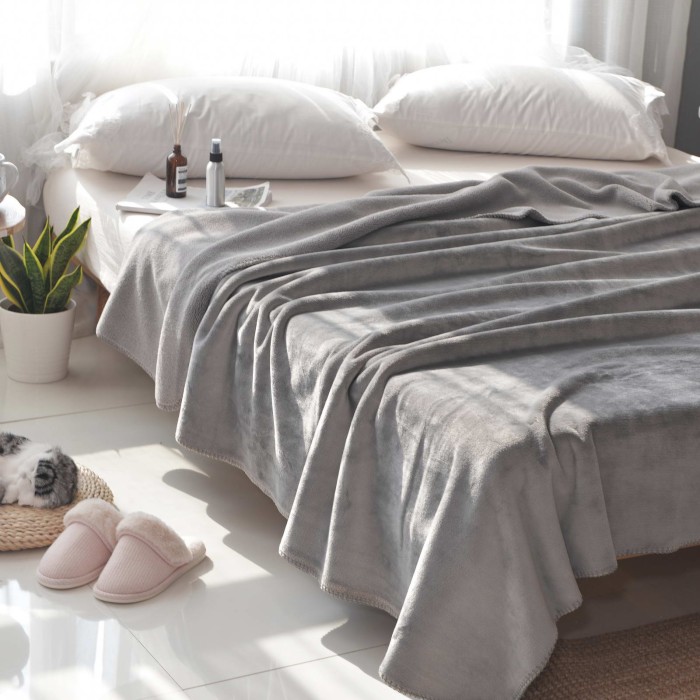 София (серая) Покрывало 160х220