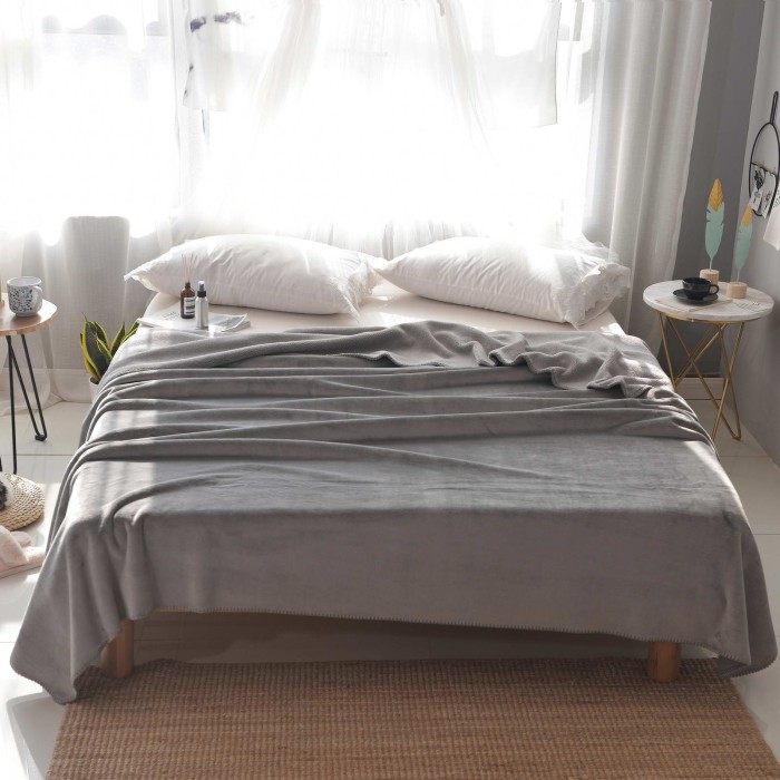 София (серая) Покрывало 160х220