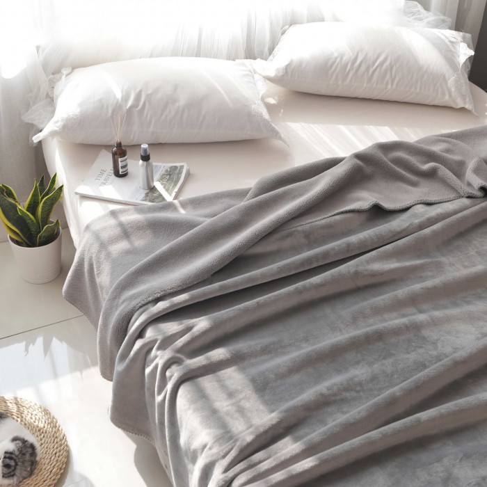 София (серая) Покрывало 160х220