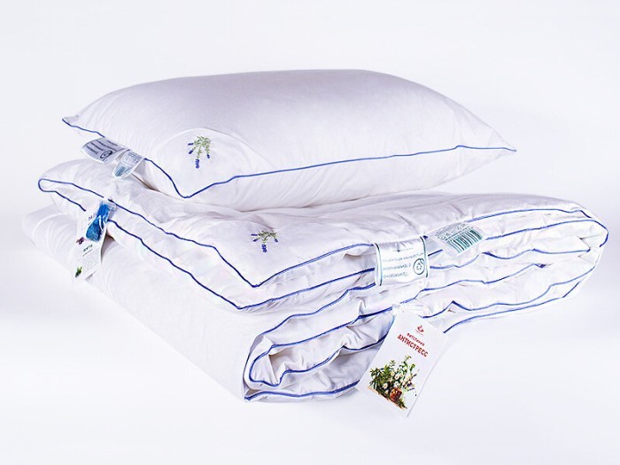 Одеяло стеганое всесезонное "Лаванда Антистресс" 200 х 200