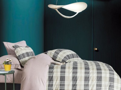 Постельное белье Asabella 1928-4S полуторное печатный сатин