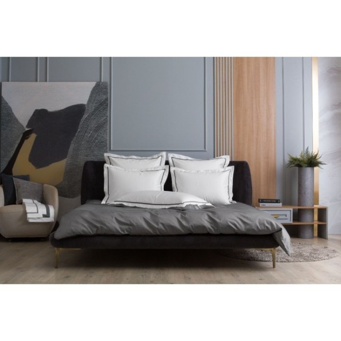 Наволочки с узкой отделкой Alpine Graphite Allure Grass 50х70 (2шт)