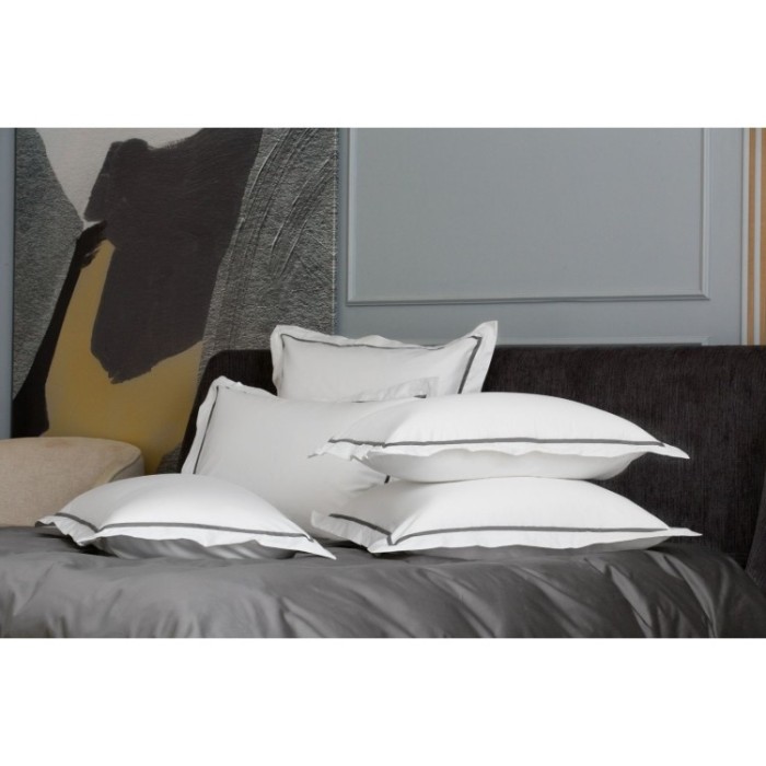 Наволочки с узкой отделкой Alpine Graphite Allure Grass 50х70 (2шт)