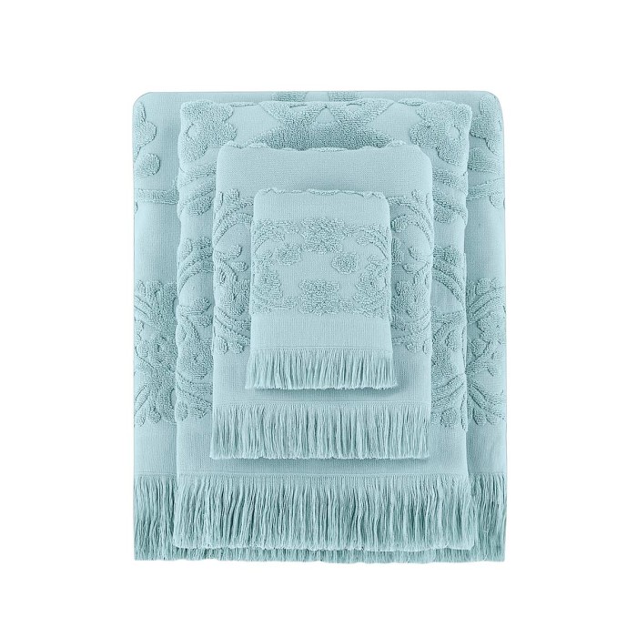 Полотенце Arya С Бахромой 100X150 Isabel Soft Мятный