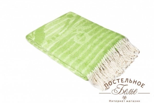 Плед хлопковый, жаккард 6-24 140x200