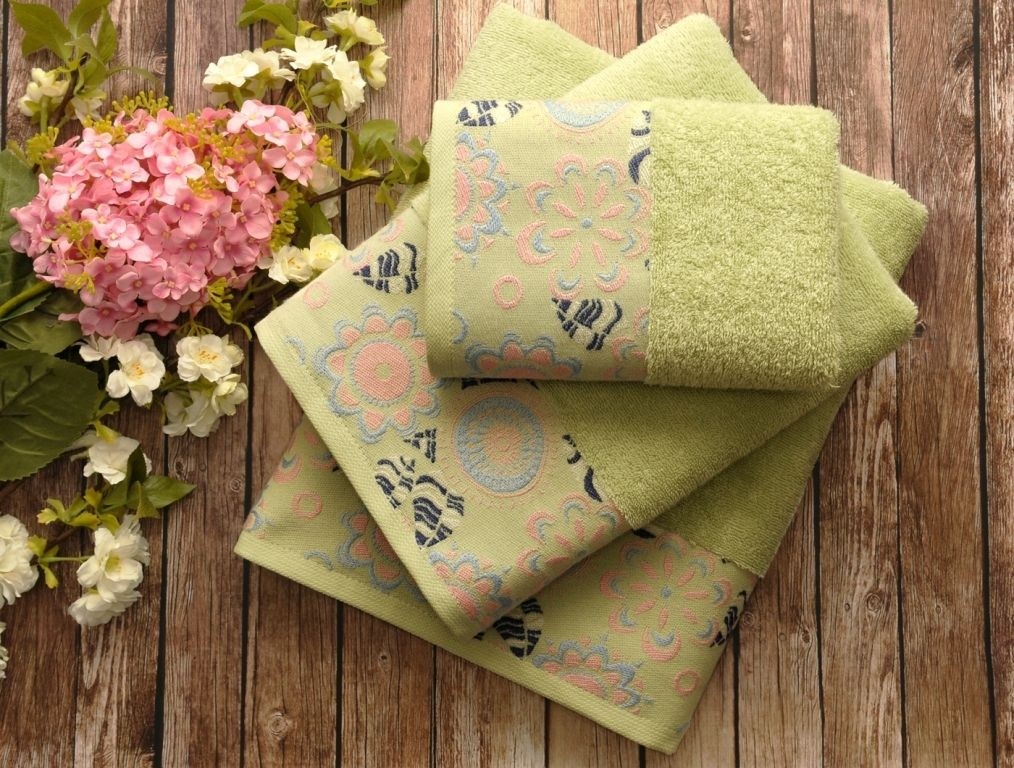 MABELLA Yesil (салатовый) полотенце банное 50x90