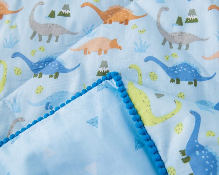 Динозаврики (голубой) Комплект Детский