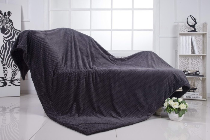 Fantastic №5 (серый) Покрывало 220х240
