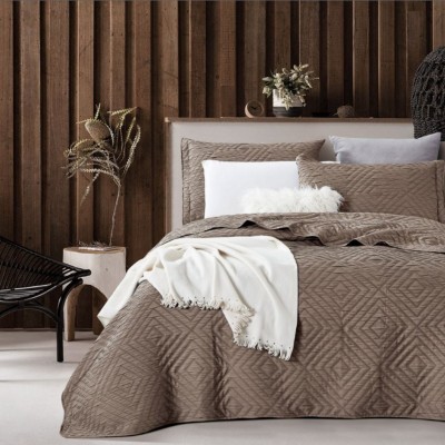Покрывало PPL-23 Light Coffee 240 х 260 см 50 х 70 см (2 шт)