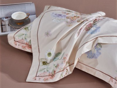 Комплект с 2-мя летними одеялами семейный из египетского хлопка Premium 160х220 см, 2148-2OSP