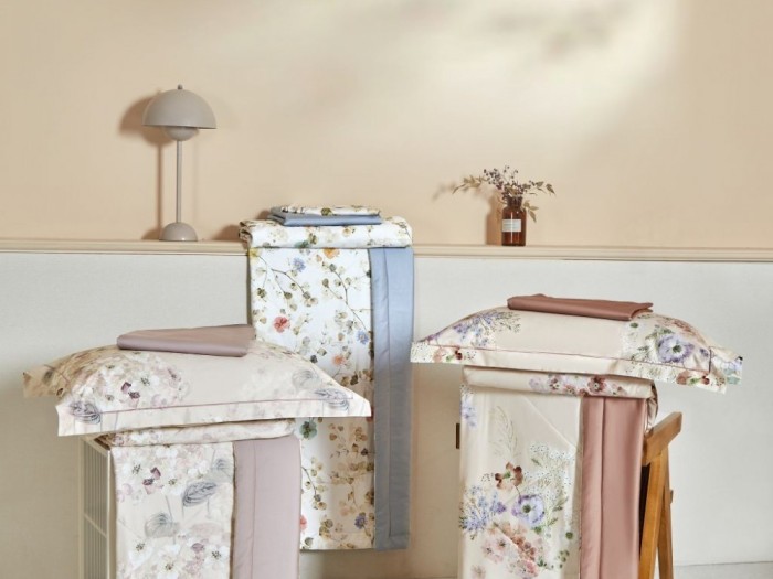 Комплект с 2-мя летними одеялами семейный из египетского хлопка Premium 160х220 см, 2148-2OSP