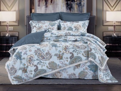 Постельный набор Казанова Фрезия (голубой изумруд) Egypt Cotton комплект K-7E-2108 к-т