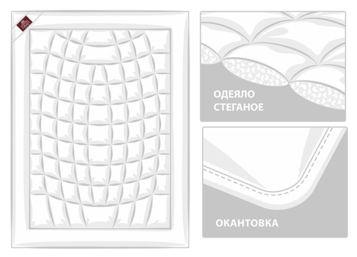 Одеяло German Grass PREMIUM FAMILIE NON-ALERGENIC 200 х 220 см лёгкое