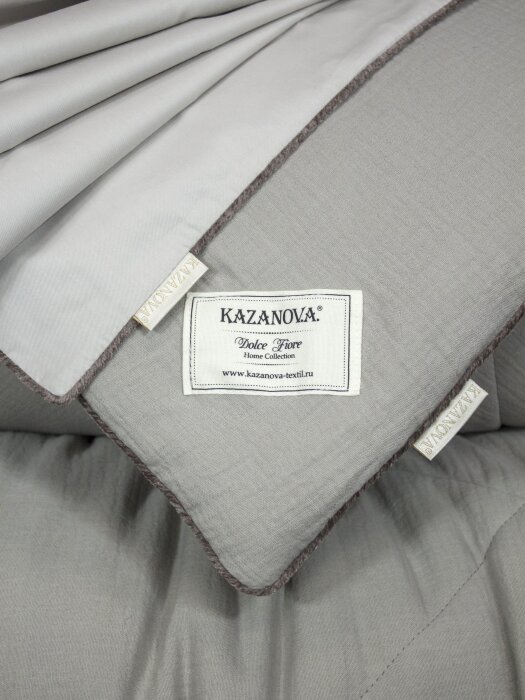 Комплекты для сна Muslin & Satin Solid color (платина беж) Евро