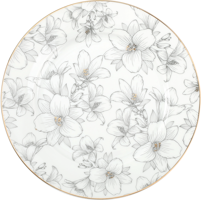 Набор столовой посуды Arya Mandala 24 едедметов Белый