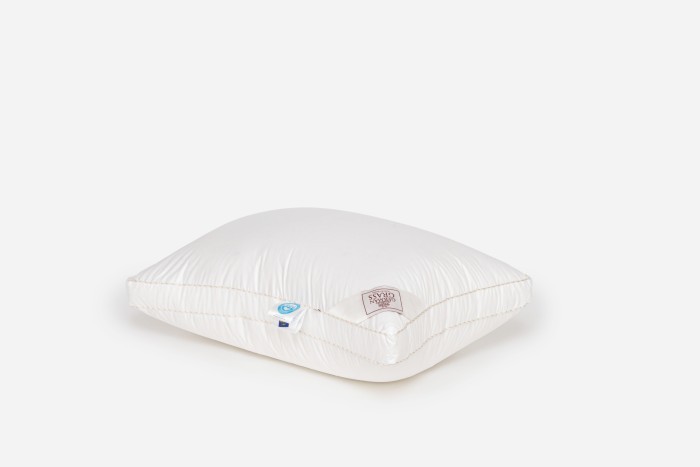 Подушка KING DOWN GRASS трехкамерная 3D упругая с бортиком 50х68