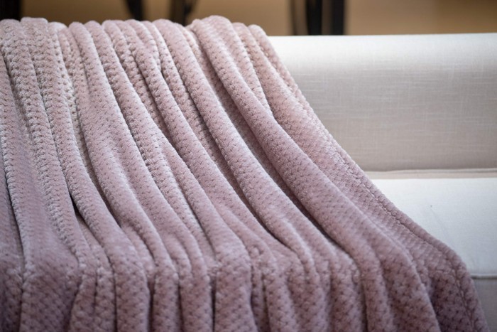 Эшли (пепел роза) Покрывало 220х240