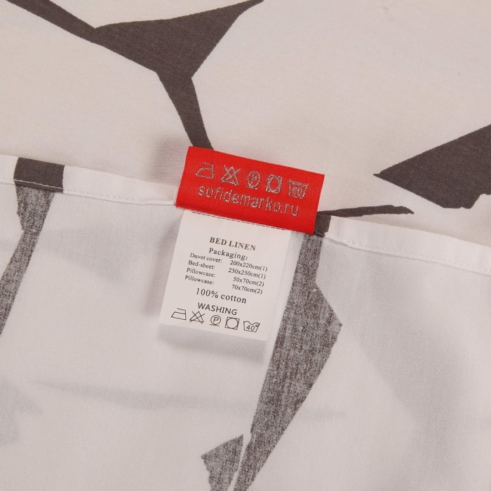 Постельное белье Sofi De Marko мако-сатин с декоративными пуговицами "Николас №22" 1,5 спальный 1.6-П-№22