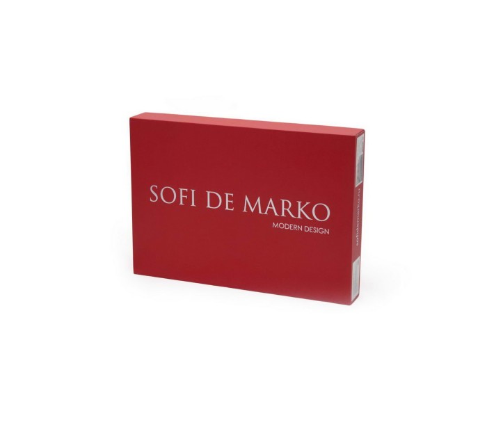 Постельное белье Sofi De Marko мако-сатин с декоративными пуговицами "Николас №22" 1,5 спальный 1.6-П-№22