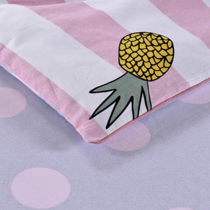 Тропики (розовые) Комплект постельного белья детский