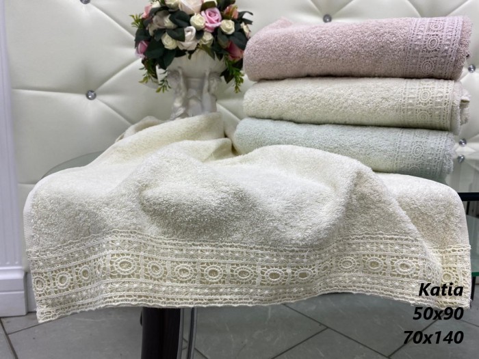 KATIA (пудра) 50x90-70х140 Комп. полотенец