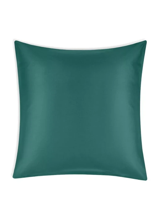 Постельное белье Arya Vip из Oднотонного Сатина Семейное 160x220 Зелёный