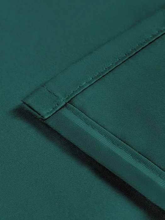 Постельное белье Arya Vip из Oднотонного Сатина Семейное 160x220 Зелёный