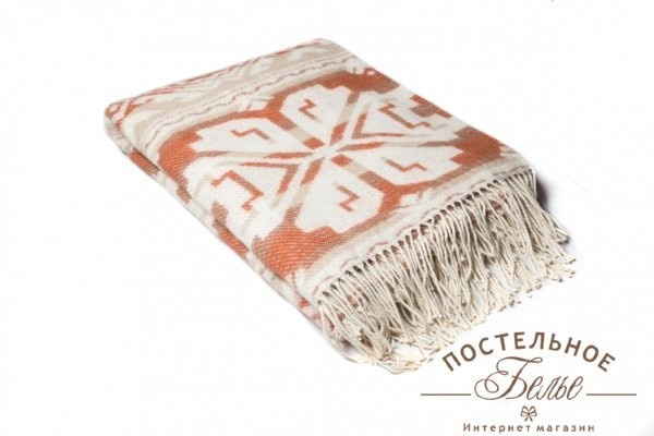 Плед хлопковый 1-1 140x200