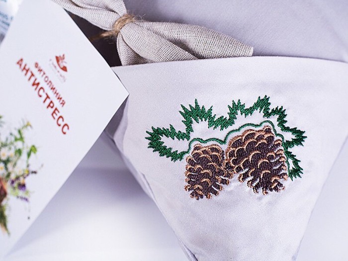 Подушка упругая "Кедровая сила" 50 х 70 см