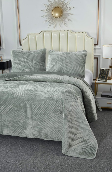 Патрисия (изумруд) Покрывало 160х220