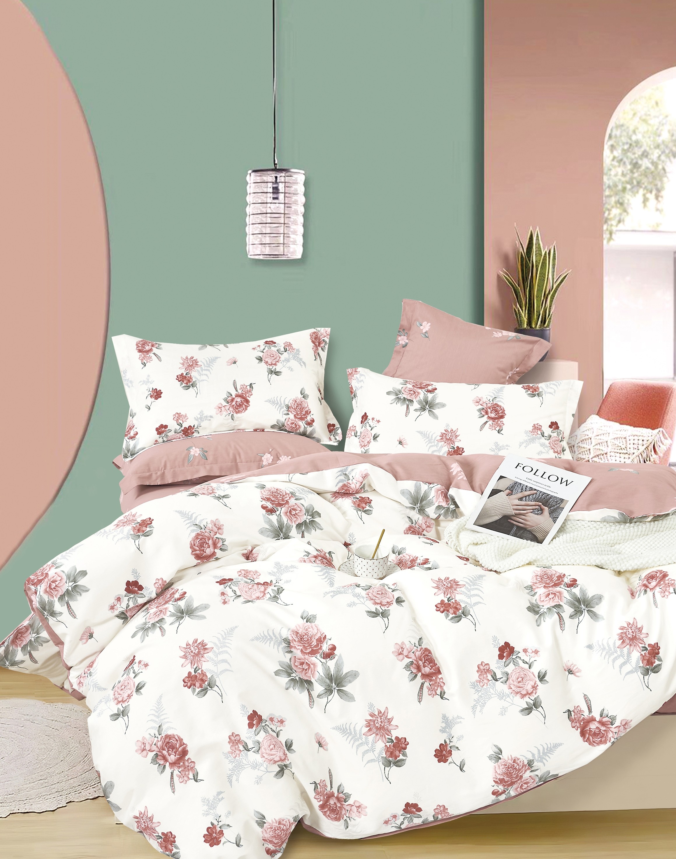 Постельное белье Twill 1,5 спальный наволочки 50x70 TPIG4-1859-50 КОД1050