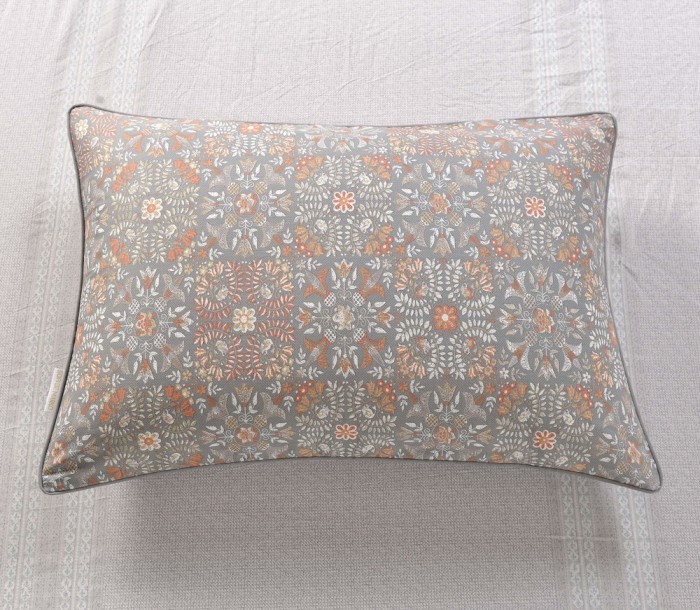 Петра (беж) Комплект постельного белья сатин Евро 4н