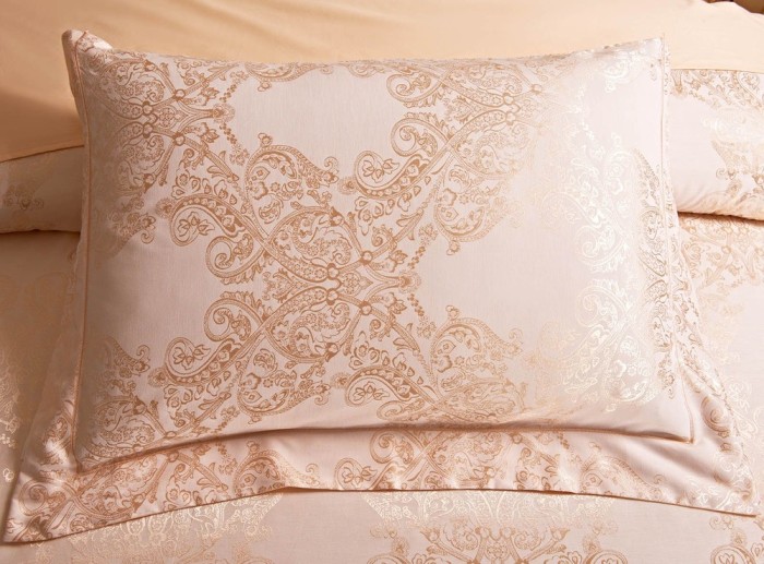 Лукреция №21 Жаккард Евро Комплект постельного белья