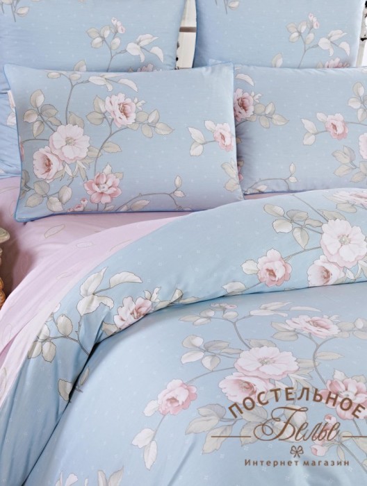 Шарли Комплект постельного белья сатин Евро 4н