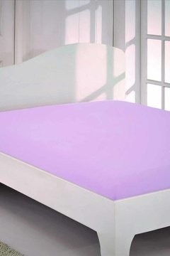 Простынь трикотажная (светло сирен) 180x200+30 см на резинке