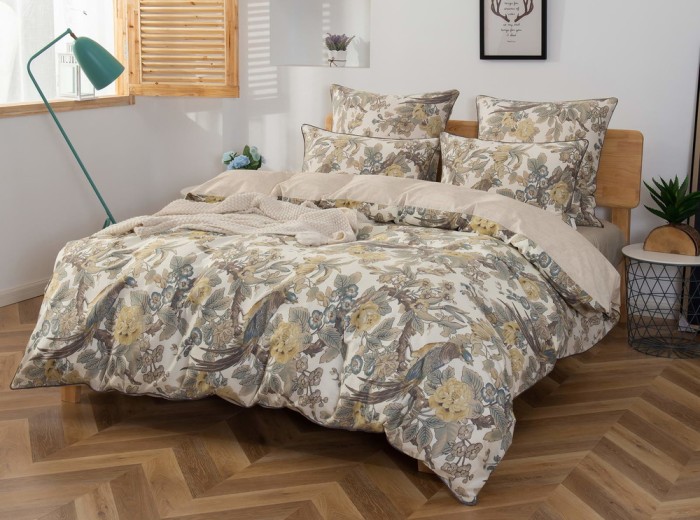 Рената Комплект постельного белья сатин Евро 4н