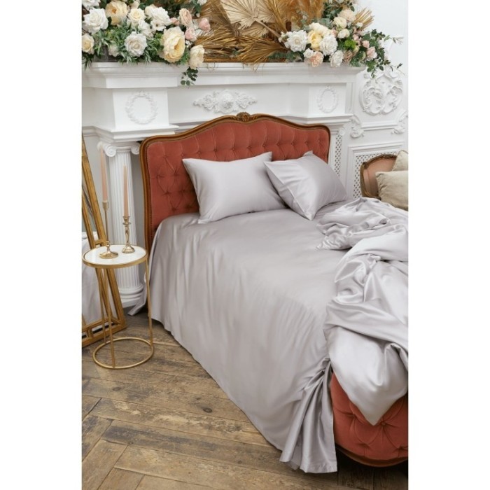 Постельное белье SILVERY GREY GRASS Семейный