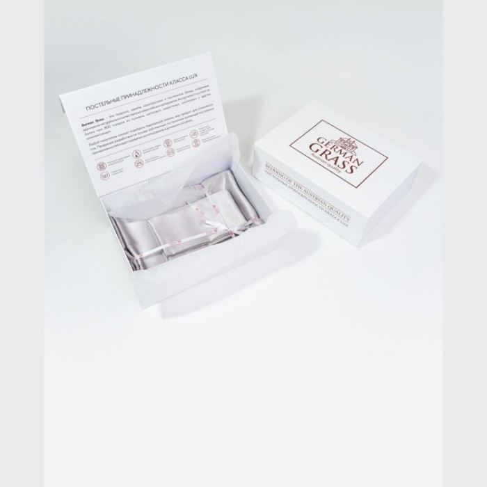 Постельное белье SILVERY GREY GRASS Семейный