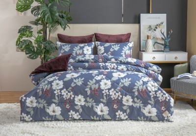 Комплекты для сна Орнелла (винный серебро) ABC Cotton комплект Семейный 