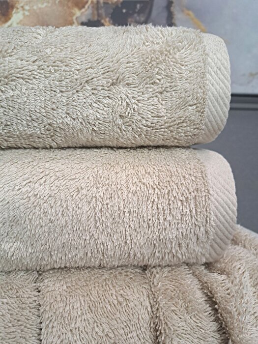 К-т полотенец Teddy (миндаль) 70х140см(1),50х90см(1)