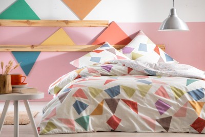 Постельное белье TAC RANFORCE YOUNG KEVIN евро красный