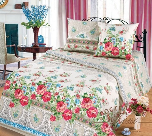 Постельное белье Бязь 130 гр Angelica-2 спальный