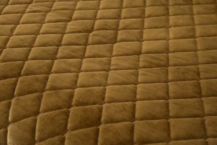 Натаниэль (горчичный) Покрывало 240х260