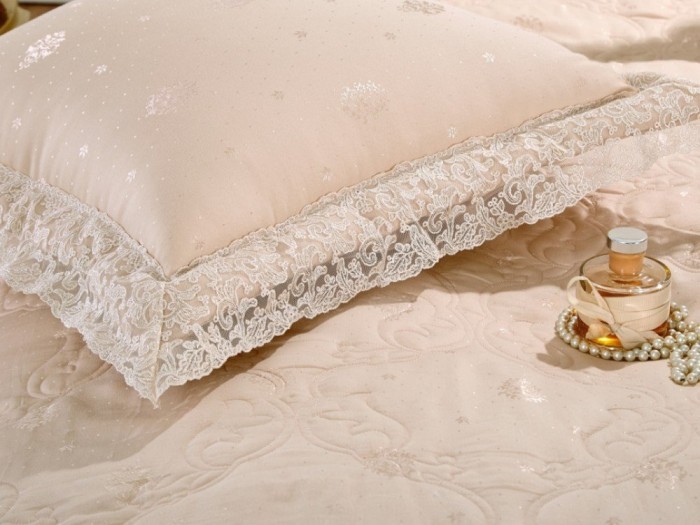 Покрывало Asabella с наволочкой Asabella 682-1BX