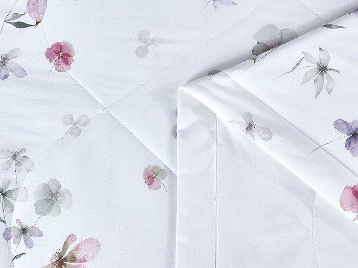 Комплект с 2-мя летними одеялами семейный из египетского хлопка Premium 160х220 см, 2183-2OSP