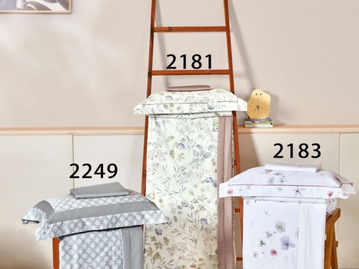 Комплект с 2-мя летними одеялами семейный из египетского хлопка Premium 160х220 см, 2183-2OSP