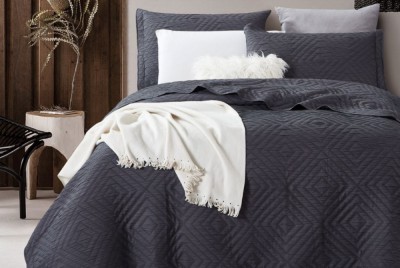 Покрывало PPL-23 Dark Grey 240 х 260 см 50 х 70 см (2 шт)