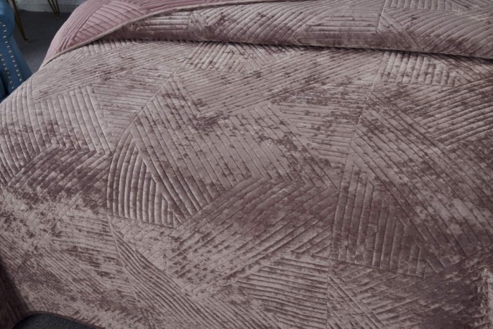 Патрисия (пепел роза) Покрывало 160х220