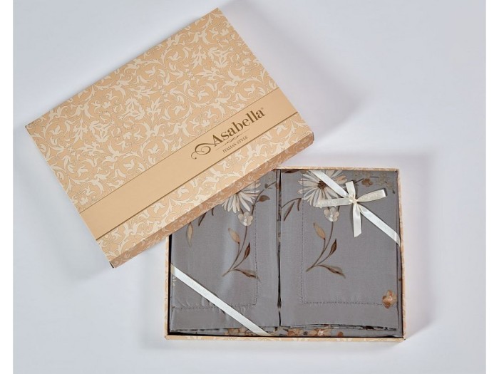 Комплект постельного белья семейный, тенсел-люкс 2156-7 