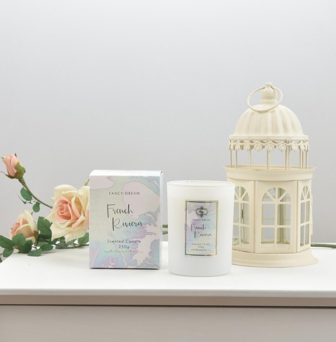 Бергамот и Мускус Свеча Ароматическая (1шт)